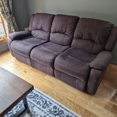 Sofa 3 seater and arm chair