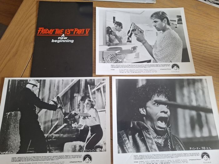 Friday the 13th Part V A New Beginning  Press Kit