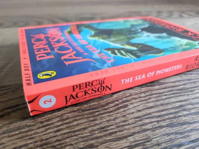 Percy Jackson and the Sea of Monsters (Book 2) by Rick Riordan , Age 9+