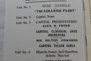 Capitol Cinema programme