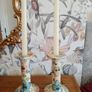 Studio Hand Crafted Ceramic Candle Sticks x 2 Image 2