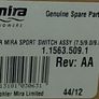 Mira Elite shower parts Image 2