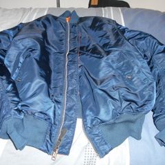 Alpha Industries MA-1 Bomber Jacket Blue