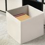 3 pre-owned IKEA DRONA fabric storage cubes Image 2