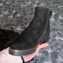 beautiful new comfort fit bliss light weight black  suede boots Image 2