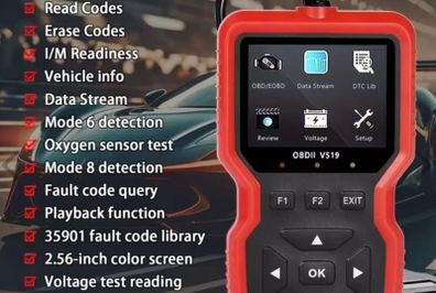 OBD2 Professional 2026 Scanner - Car Diagnostic Tool, Code Reader - Ideal for NCT