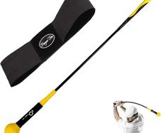 Golf Swing Trainer Aid Correction for Strength Grip, Golf Warm-Up Stick Length 40 Inch or 48 Inch for Men Women Indoor Outdoor Tempo Flexibility for Perfect Swing
