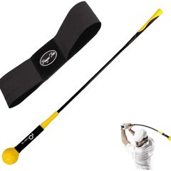 Golf Swing Trainer Aid Correction for Strength Grip, Golf Warm-Up Stick Length 40 Inch or 48 Inch for Men Women Indoor Outdoor Tempo Flexibility for Perfect Swing