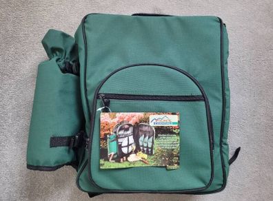 BNWT - Picnic rucksack with insulated bottle cooler - 4 people set