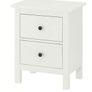 Ikea Hemnes x2 Drawer Bedside Table Image 5