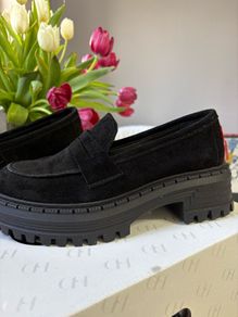 Suede Loafers
