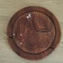 Handcrafted Wooden Foldable Fruit & Snack Basket Image 2