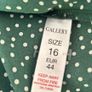 Green polka dot top Image 6