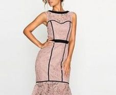 Gorgeous Lace Paper Doll Dress