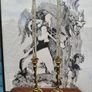 Vintage Brass Candlesticks x 2 Image 8