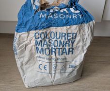 Grey Mortar for tiling
