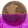 1879 Victorian One Penny Coin Queen Victoria Image 5