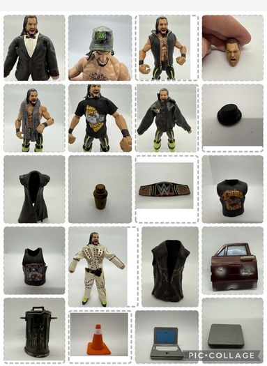 wwe Wwf WWE wrestling wrestlers figures Accesories ,Weapons & Clothing