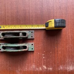 Two large Vintage Pulleys