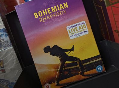 Bohemian Rhapsody ! DVD ! Including Live Aid Film Performance Not Seen in Cinemas ! 2019 ! Queen !