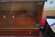 Mahogany Style Display Cabinet