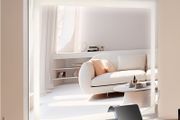 Hollywood Make-up Mirror, LED Make-up Mirror 3 Colours Dressing Table 797x547mm