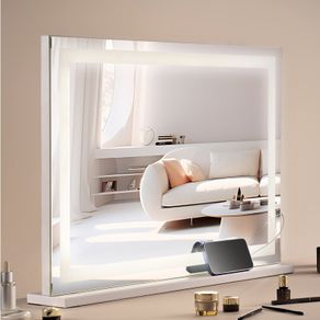 Hollywood Make-up Mirror, LED Make-up Mirror 3 Colours Dressing Table 797x547mm