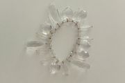 Clear-Beaded Bracelet