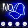 Neon Signs No Cap White&Blue LED Light Sign USB/Switch Operated Neon Sign Wall Decorate for Gameroom,Bar, Bedroom, Livingroom, Club (FREE POSTAGE) Image 5