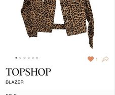 blazer topshop denim jacket