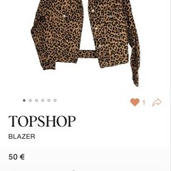 blazer topshop denim jacket