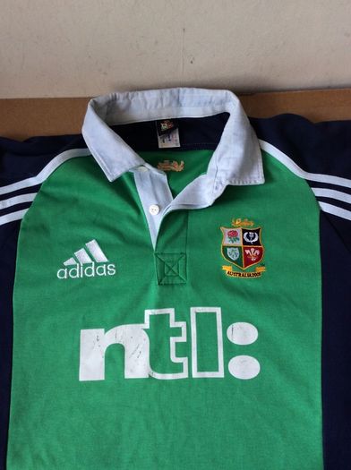 Lions Jersey.Official Adidas British and Irish Lions Jersey From Tour Of Australia Year 2001. Authentic Original.Not A Modern Day Remake.