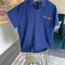 Brand-new Navy Blue Button-down Shirt Image 7