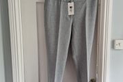 Carolyn Donnelly bnwt grey slim crop trousers size 16