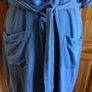 Lightweight Denim look knee length dress Size 16 includes postage Image 3