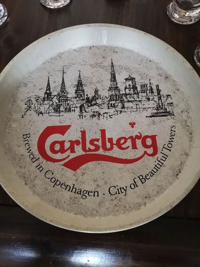Vintage Carlsberg glasses