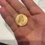 1722 Hibernia Coinage Halfpenny US Colonial reproduction Image 4