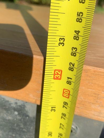 Butcher Block Table Island on wheels