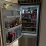 Fisher & Paykel E402BLX2 Frost-Free Fridge Freezer Stainless Steel Excellent Condition Image 2