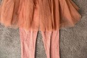 Next girls tutu skirt- leggings 6-7 years old 122cm