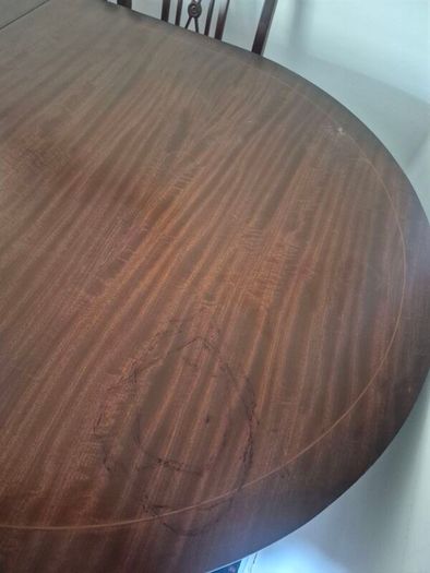 formal dining/living room table