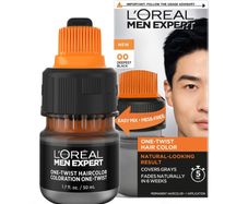Men Hair Colour LOreal 01 Deep Black