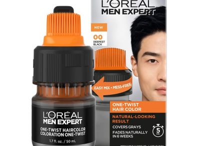 Men Hair Colour LOreal 01 Deep Black