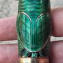 David Anderson Mid Century Sterling Silver Enamel Salt and Pepper Image 10