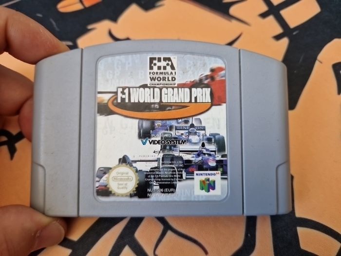F1 World Grand Prix  Formula 1 Word Championship Nintendo 64 N64 Games Original