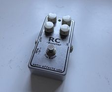 xotic rc booster limited edition silver glitter