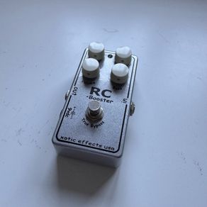 xotic rc booster limited edition silver glitter