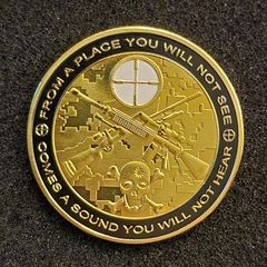 United States , US army snipers, commerative coin.