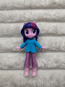 My Little Pony Equestria Girls Fashion Squad Twilight Sparkle Doll approx. 9 cm. Used Please see photos