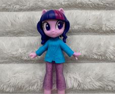 My Little Pony Equestria Girls Fashion Squad Twilight Sparkle Doll approx. 9 cm. Used Please see photos